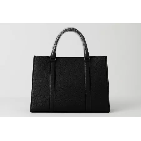 Bolso negro de piel