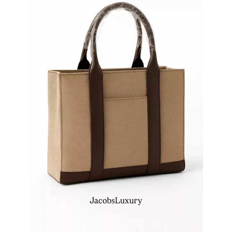 Bolso textil Marron